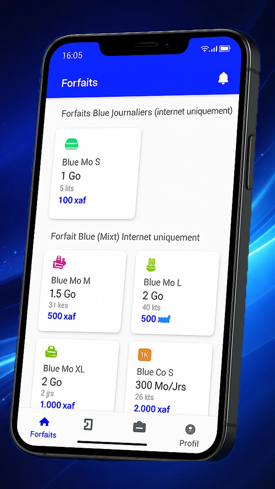 Blue Max (Recharge Camtel) screenshot